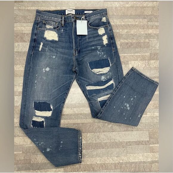 New Frame Denim Le Original Distressed Jean 29